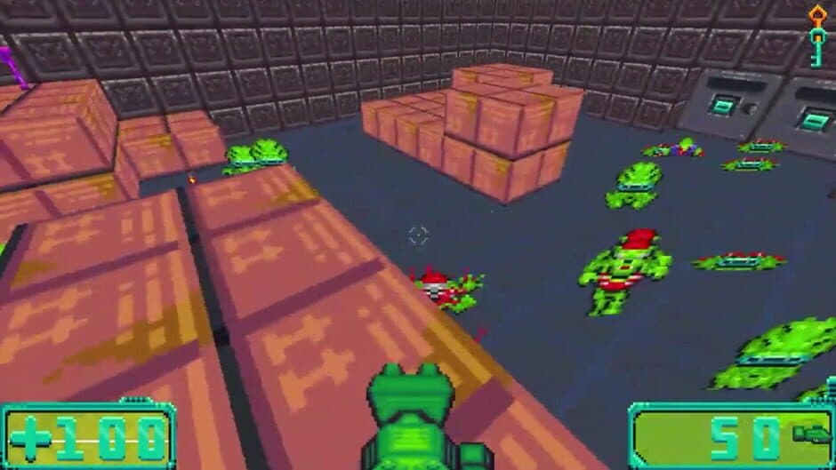 DOSMan: Space Aliens in Space! screenshot 3
