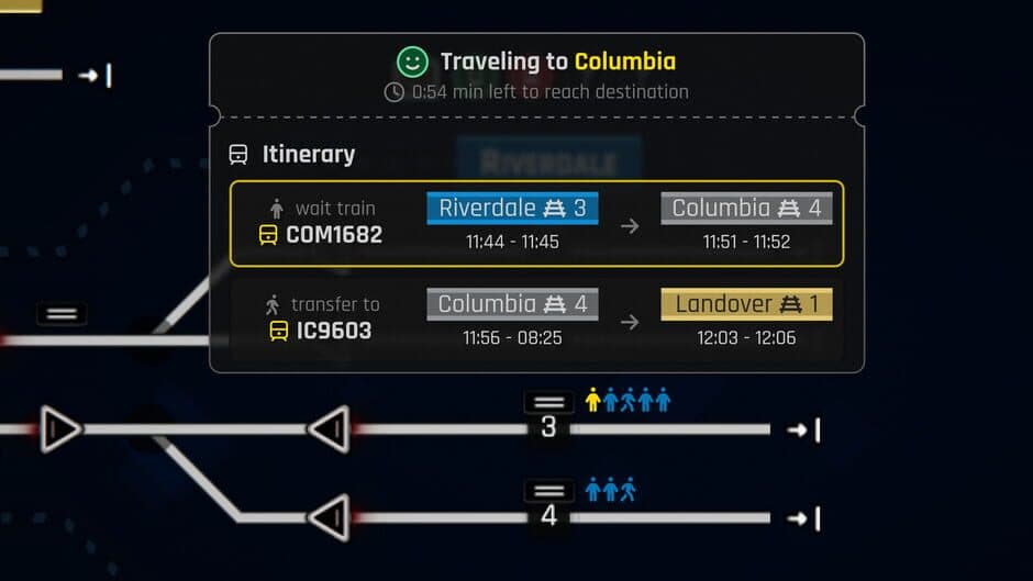 Rail Route - Happy Passengers screenshot 3