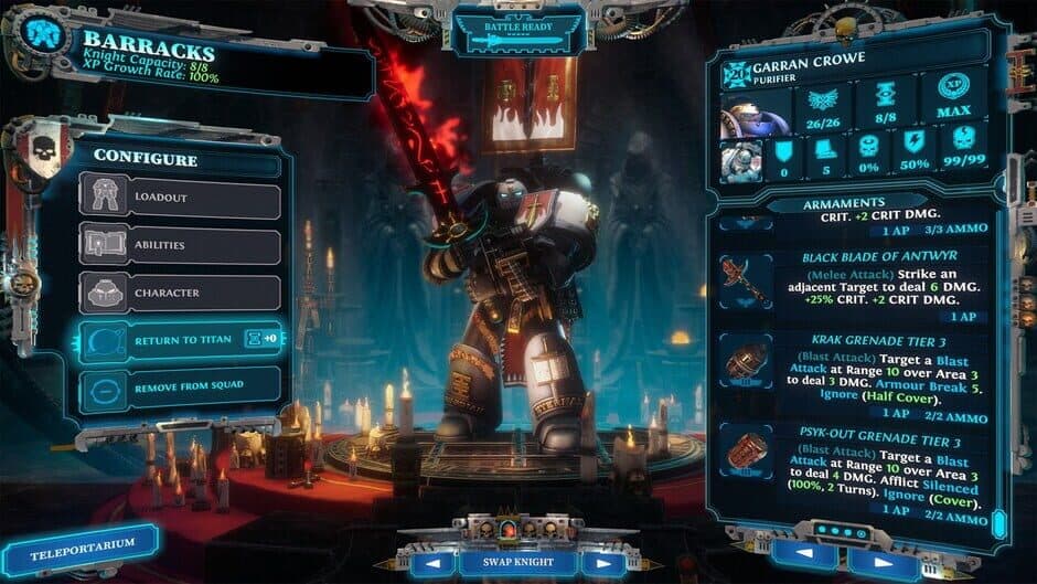 Warhammer 40,000: Chaos Gate - Daemonhunters Castellan screenshot 2