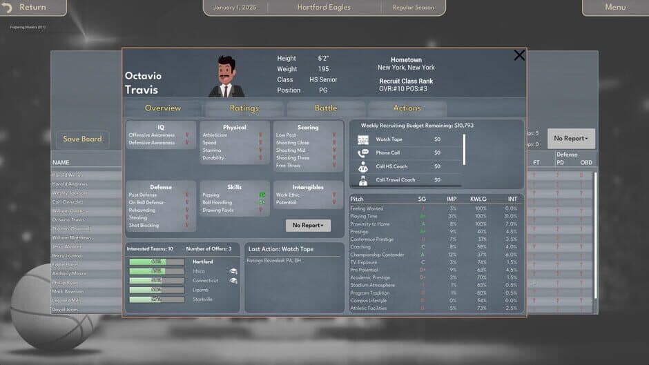 College Basketball Manager screenshot 6