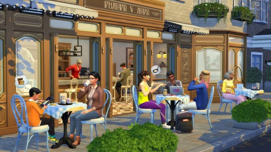 The Sims 4: Cozy Bistro Kit screenshot 2