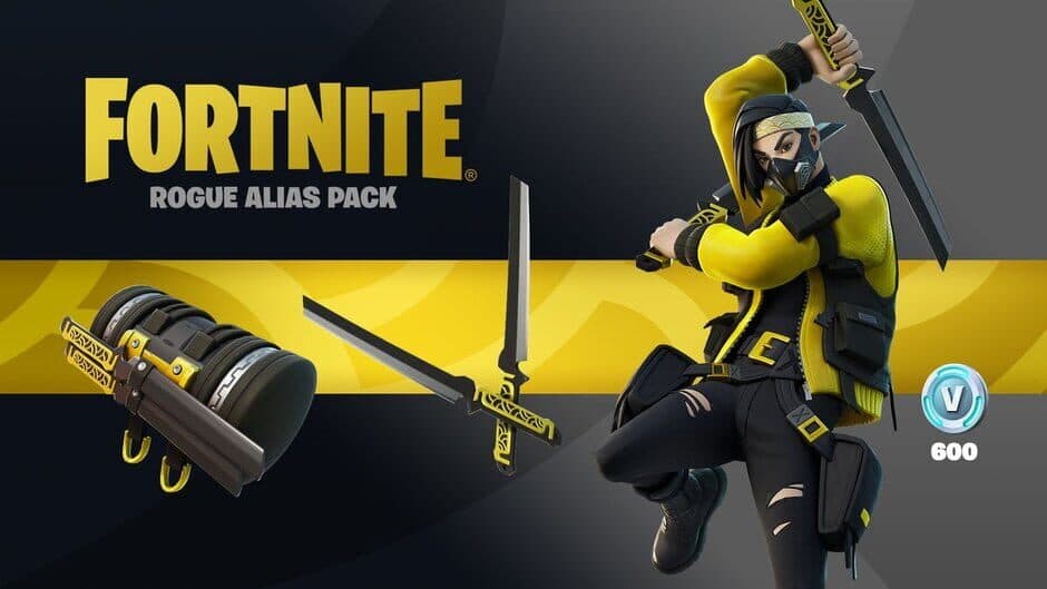 Fortnite - Rogue Alias Pack screenshot 1