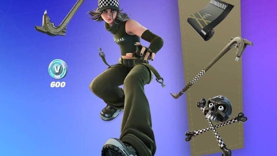 Fortnite - Checkered Past Pack screenshot 1