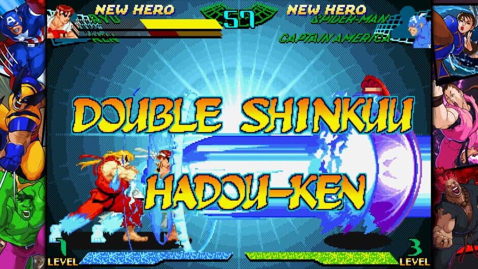 MARVEL vs. CAPCOM Fighting Collection: Arcade Classics screenshot 1