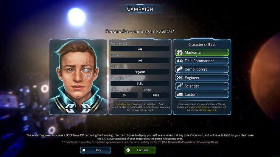 USC: Counterforce screenshot 1