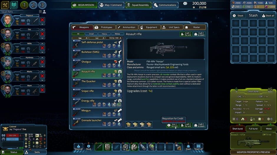 USC: Counterforce screenshot 3