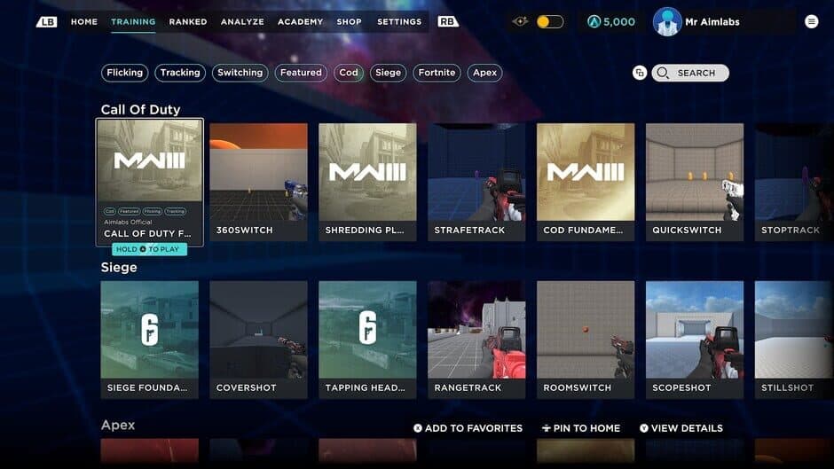 Aimlabs Professional Edition screenshot 3