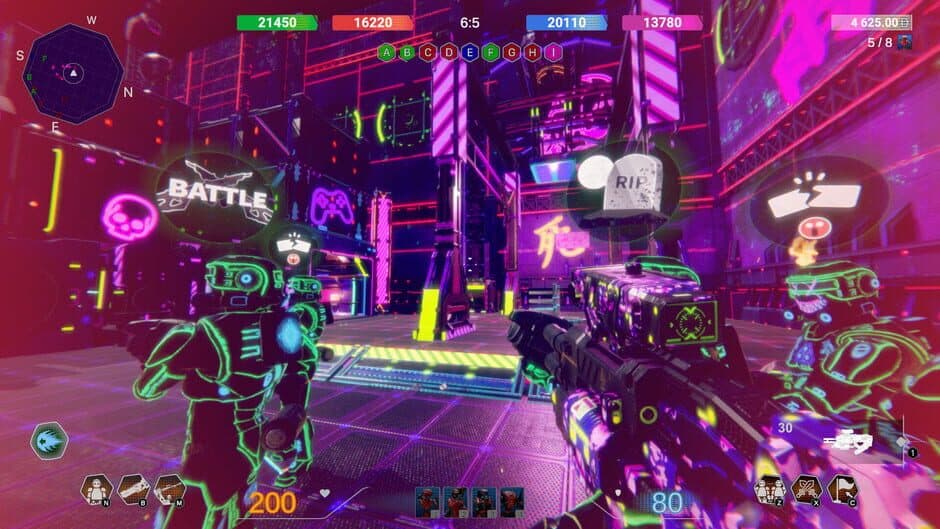Neon Phonk Robots screenshot 1