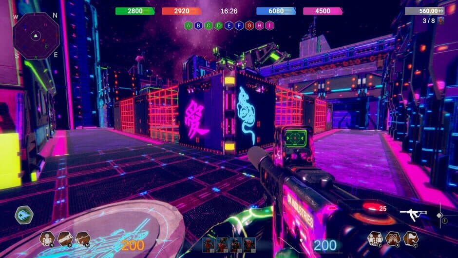 Neon Phonk Robots screenshot 2