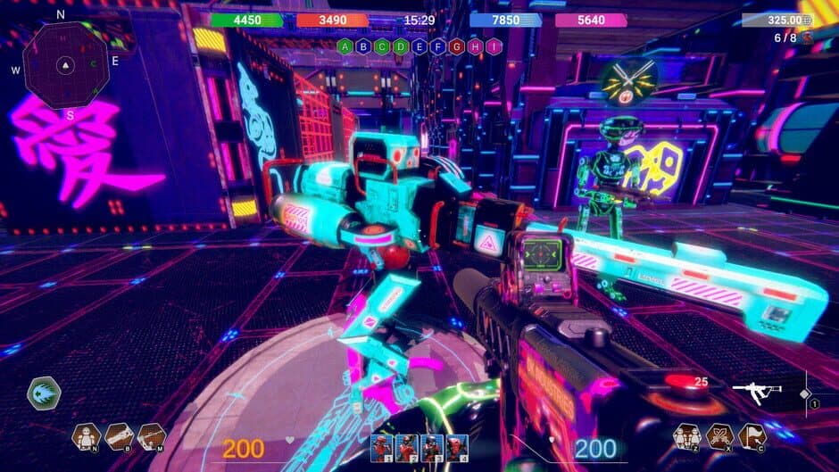 Neon Phonk Robots screenshot 3