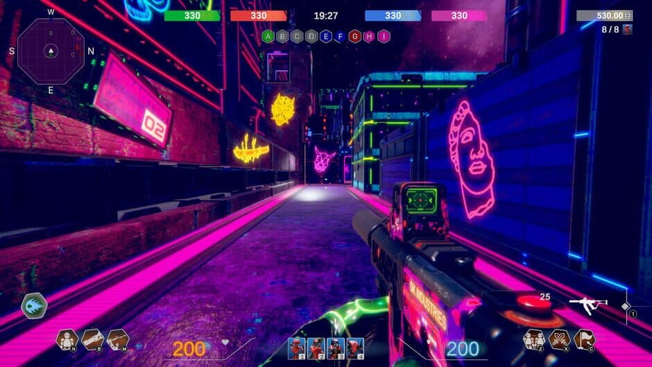 Neon Phonk Robots screenshot 4