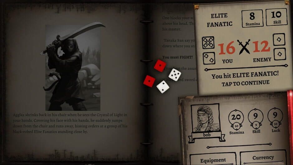 Fighting Fantasy Classics - Armies of Death screenshot 2
