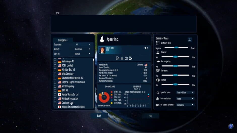 Geo-Political Simulator 5 screenshot 1