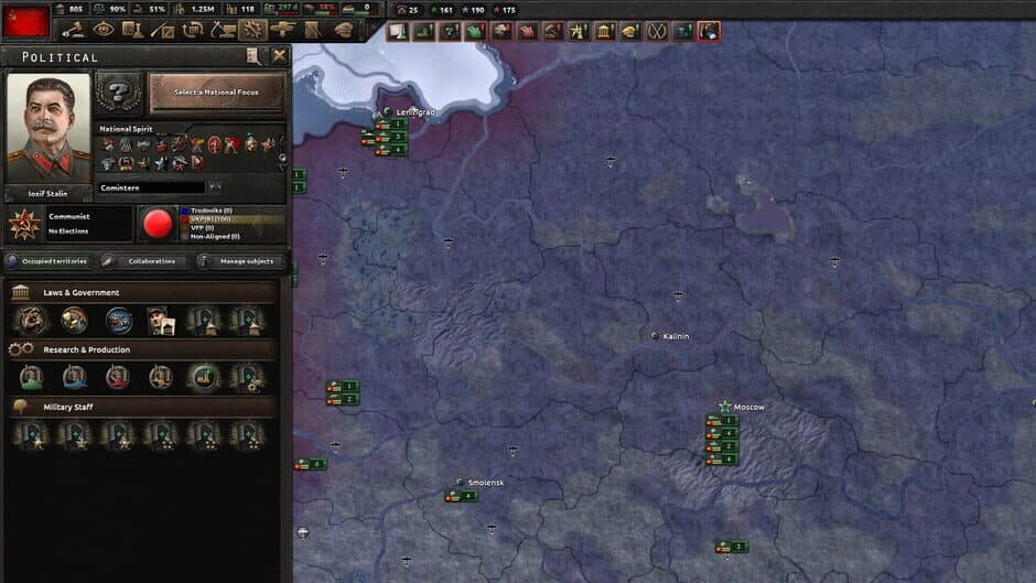 Hearts of Iron IV: Content Creator Pack - Soviet Union 2D screenshot 4