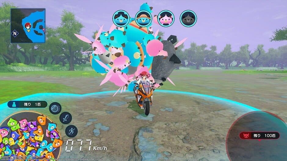 Neptunia Riders VS Dogoos screenshot 4