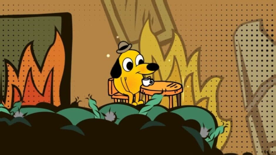 This Is Fine: Maximum Cope screenshot 2