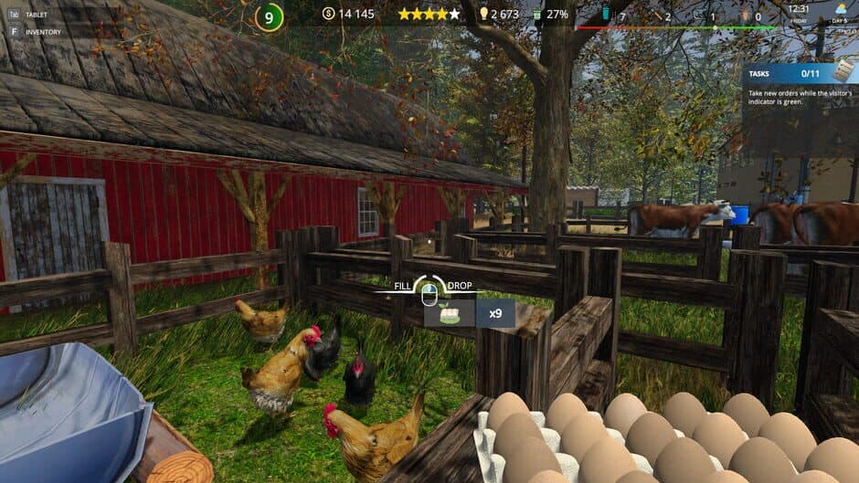 Cafe Owner Simulator - Farm screenshot 5
