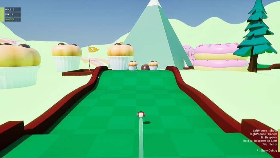 Candy Golf screenshot 1
