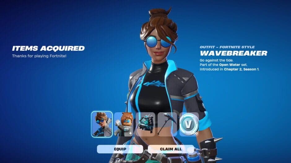 Fortnite - The Wavebreaker Pack screenshot 1