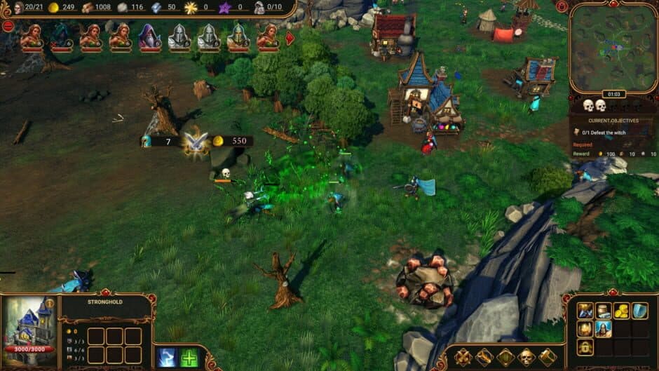 Lessaria: Fantasy Kingdom Sim screenshot 1
