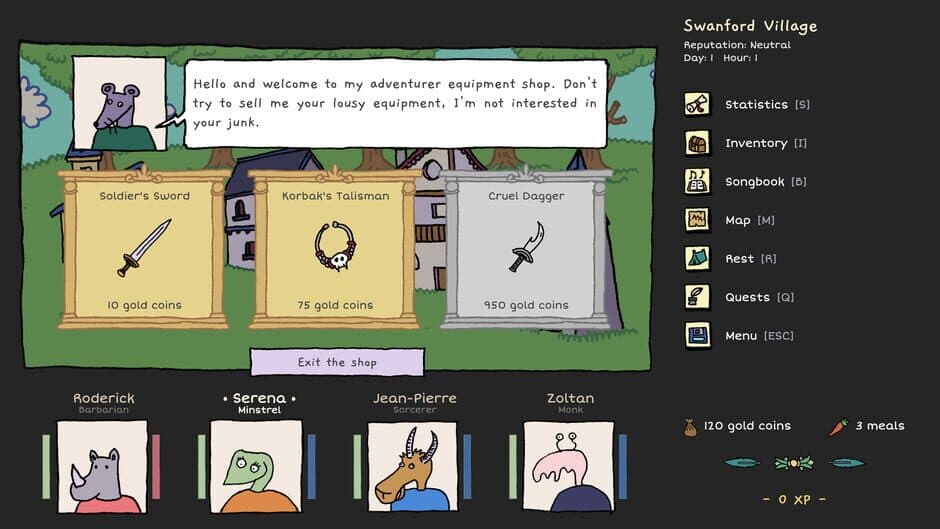 Heroes of the Seven Islands screenshot 1