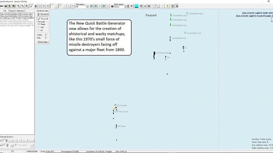Rule the Waves 3: Expanded Battles screenshot 4