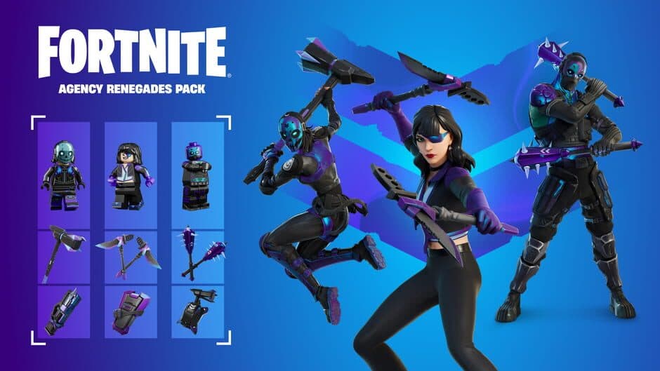 Fortnite - Agency Renegades Pack screenshot 1