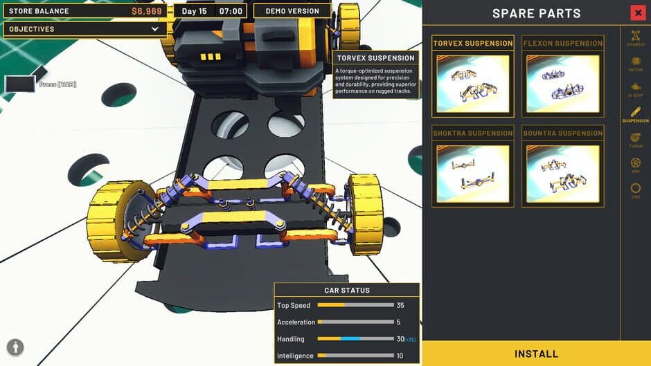 Mini Racer Car Shop Simulator screenshot 2