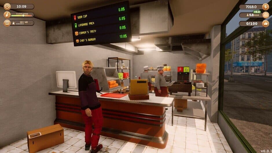 Corner Kitchen Fast Food Simulator screenshot 6