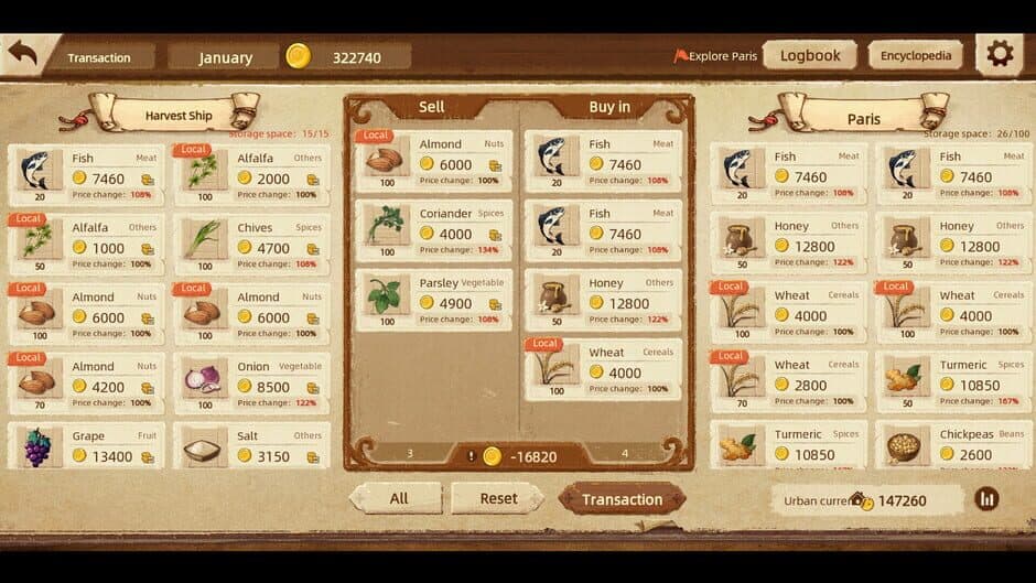 The Road To Harvest: Food From Across The Ocean screenshot 3