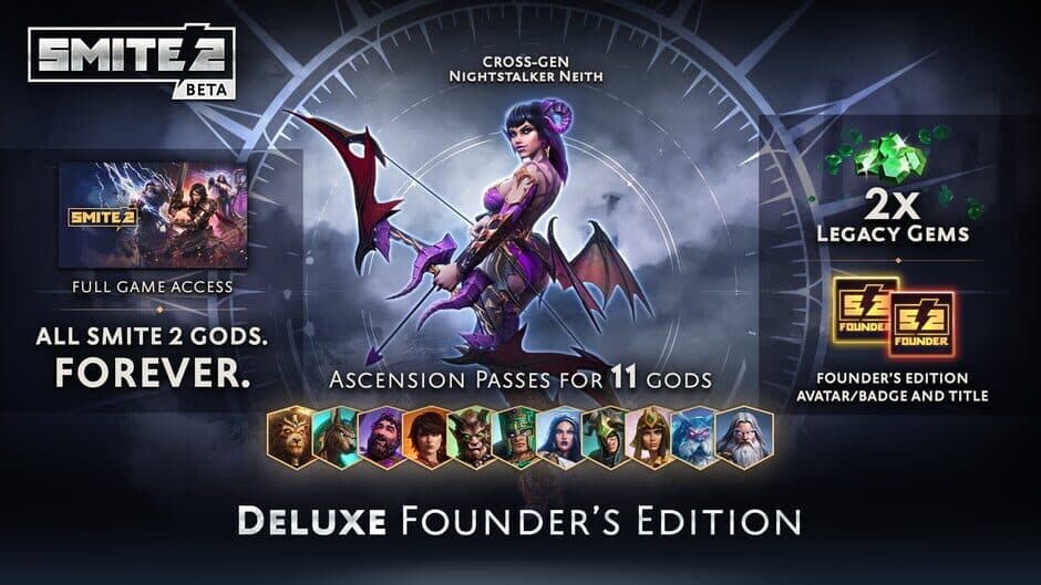 SMITE 2 Deluxe Founders Edition screenshot 1