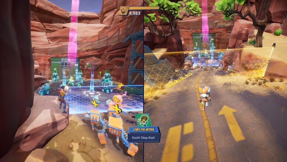 Chip 'n Clawz vs. The Brainioids screenshot 1