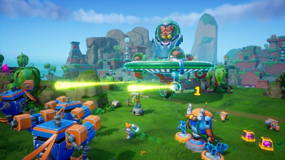 Chip 'n Clawz vs. The Brainioids screenshot 3