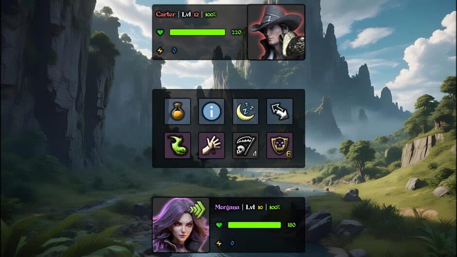 Azmar Quest - Text & Turn RPG screenshot 3