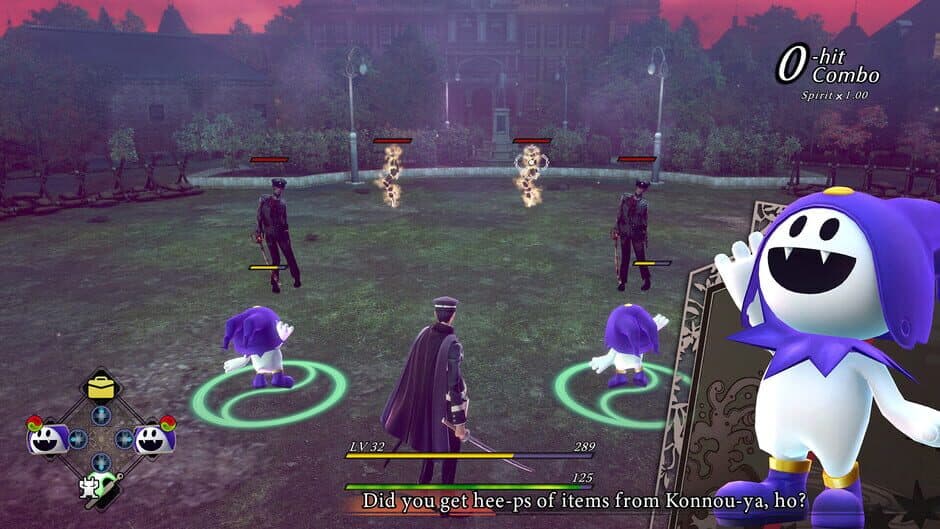 RAIDOU Remastered: The Mystery of the Soulless Army screenshot 4
