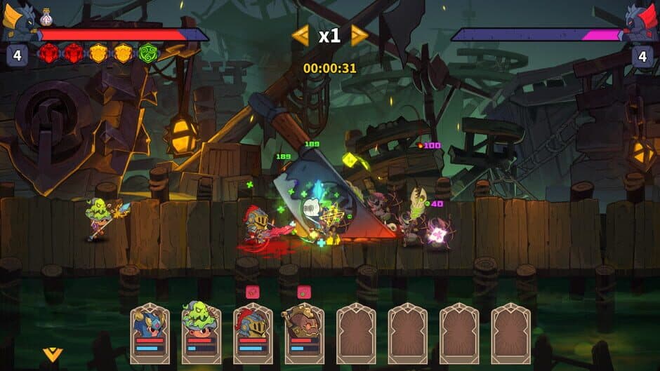 Magicbook AutoBattler screenshot 1