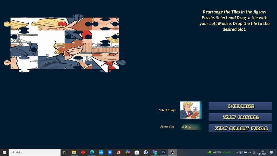 Trump Jigsaw screenshot 2