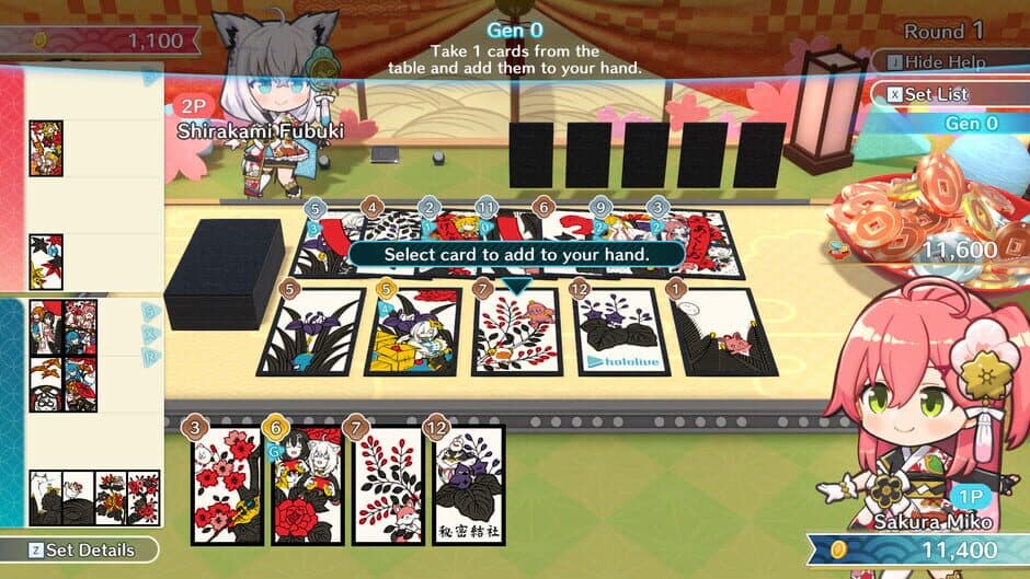 hololive Holo's Hanafuda screenshot 2