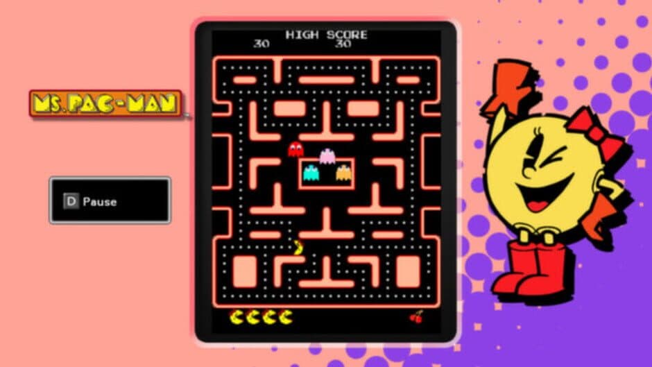 PAC-MAN Museum - Ms. PAC-MAN screenshot 1