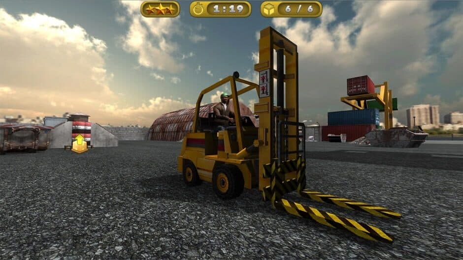 Forklift Simulator screenshot 1