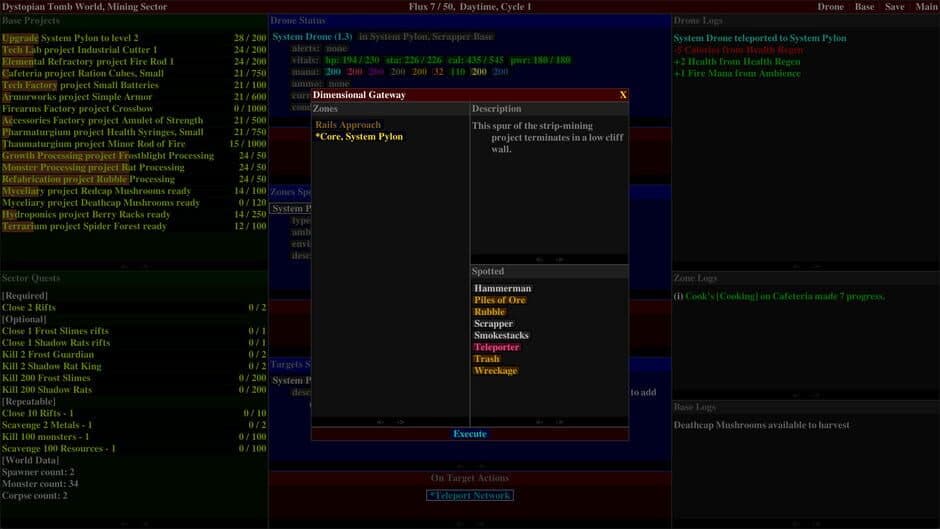 Distant Flux: System Initializing screenshot 2
