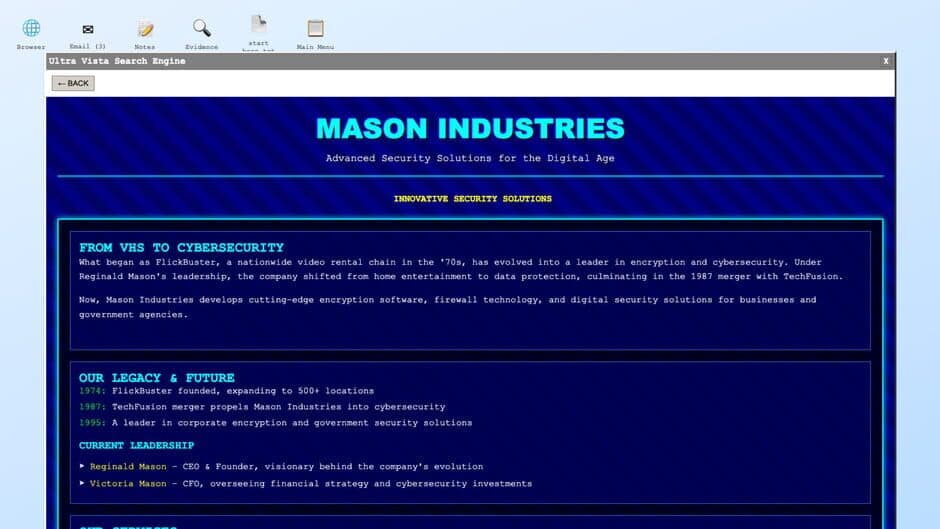 Gumshoe Detective Agency: The First Case screenshot 1