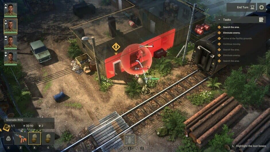 Future War Tactics: SOF vs Alien Invasion - Turn-Based Strategy screenshot 5