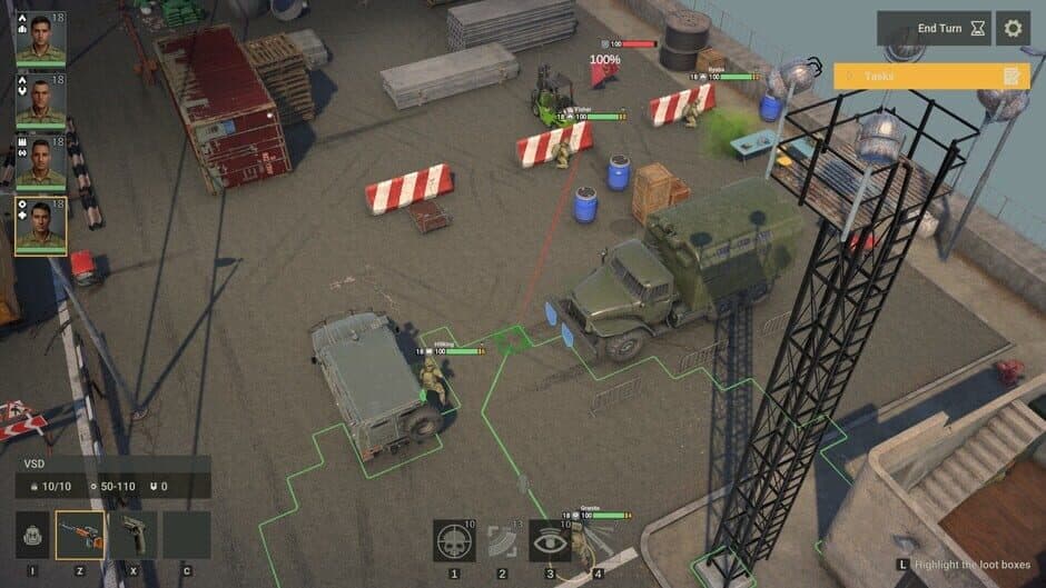 Future War Tactics: SOF vs Alien Invasion - Turn-Based Strategy screenshot 3