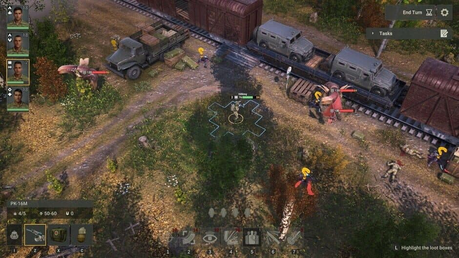 Future War Tactics: SOF vs Alien Invasion - Turn-Based Strategy screenshot 1