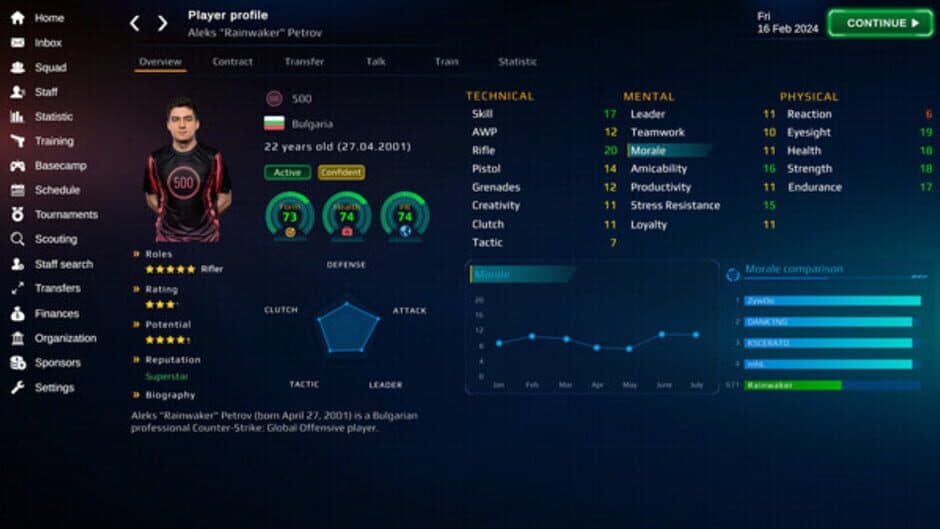 Esports Manager 2026 screenshot 1