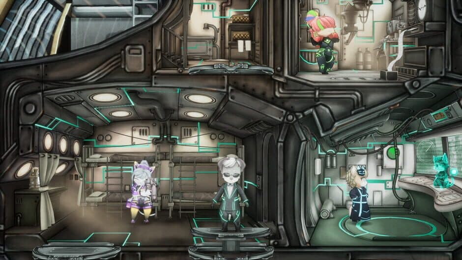 Fuga: Melodies of Steel 3 - Cyberpunk Costume Pack screenshot 2