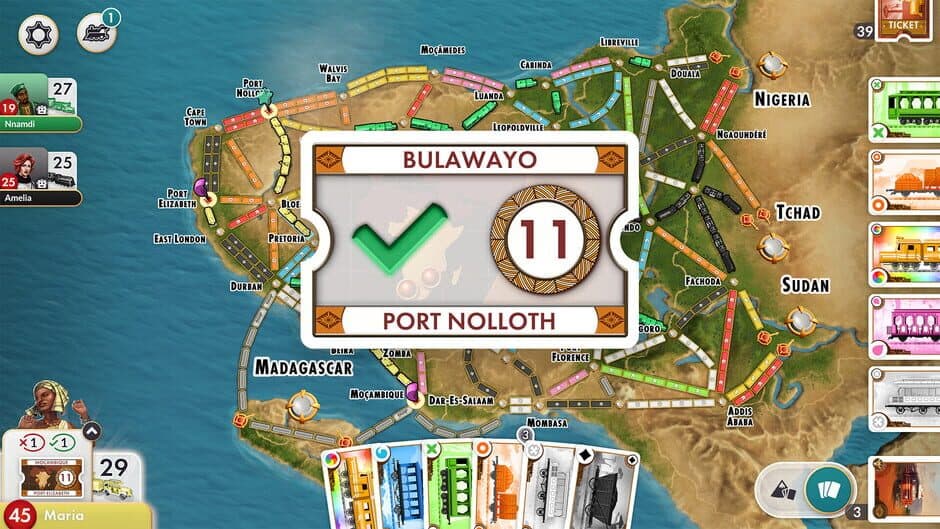 Ticket to Ride - Heart of Africa Expansion screenshot 2