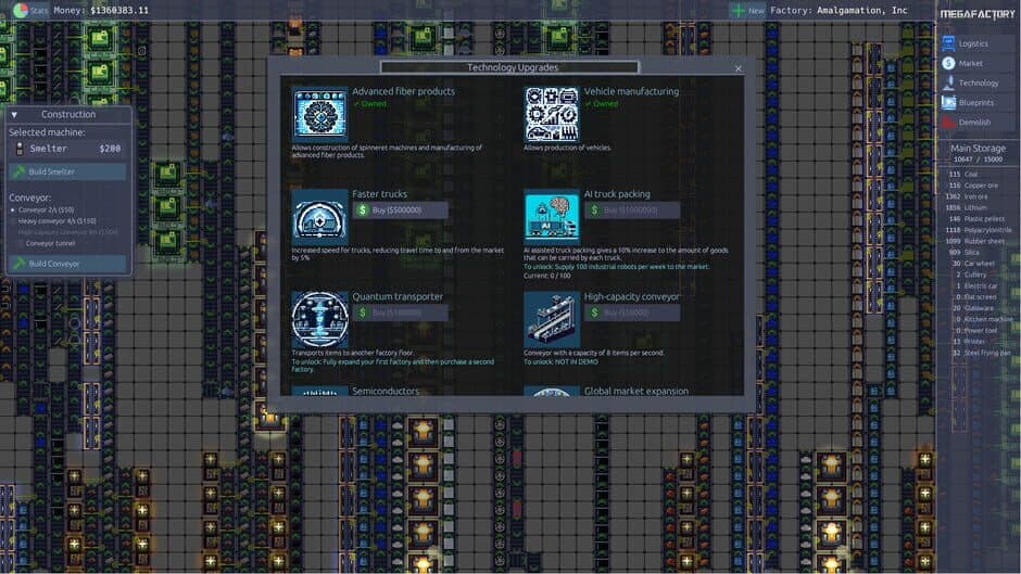 MegaFactory Tycoon screenshot 2