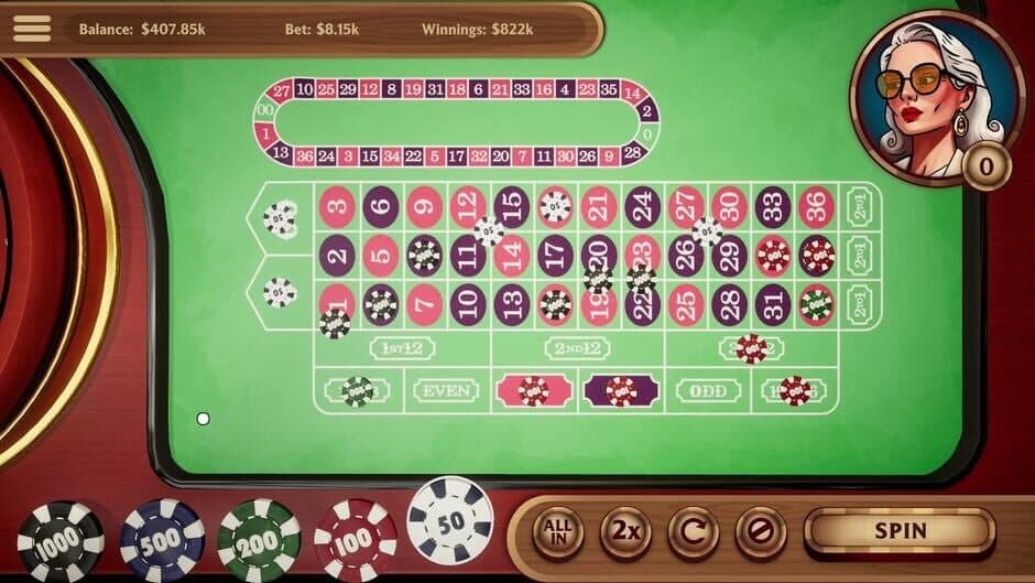 Hot Stakes Casino - American Roulette screenshot 3